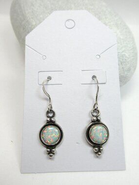 Opal earrings